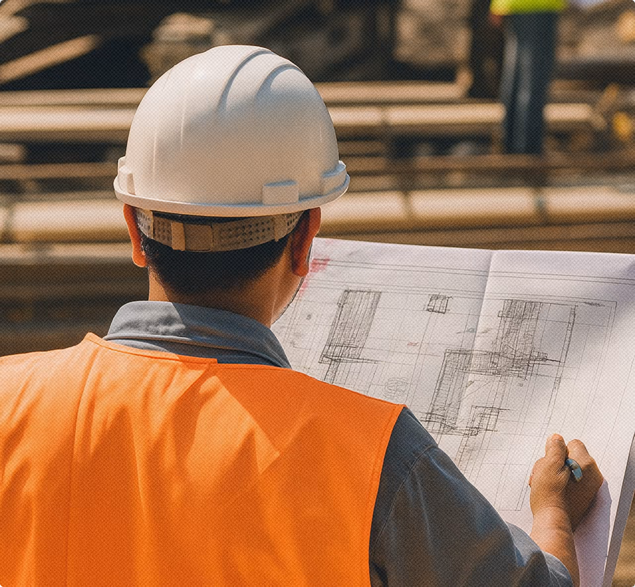 Krane Digital field production on construction site